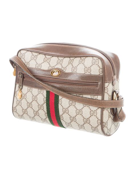 gucci vintage gg plus crossbody bag|authentic vintage gucci backpack.